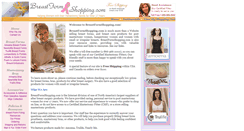 Desktop Screenshot of breastformshopping.com